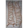 Image 1 : 2 HEAVY DUTY TRUCK TIRE CHAINS. GOOD CONDITION