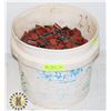 Image 1 : LARGE BUCKET OF SIGNODE STRAPPING SEALS