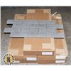 Image 1 : 5 NEW BOXES OF STONE GRAY COLOUR WALL TILE