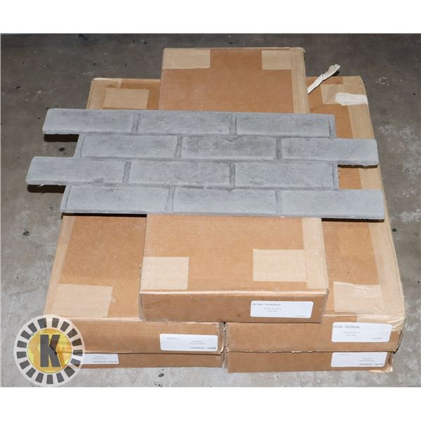 5 NEW BOXES OF STONE GRAY COLOUR WALL TILE