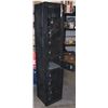 Image 1 : 10 DOOR METAL LOCKER H77.5" X W16.5" X D16"