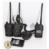 Image 1 : LOT OF 3 ICOM IC-F50 WALKIE TALKIES  INCLUDES