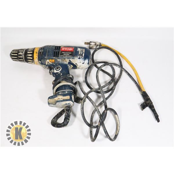 RYOBI THE CLUTCH DRIVER DRILL MODEL D45CK