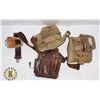 Image 1 : TWO LEATHER TOOL BELTS