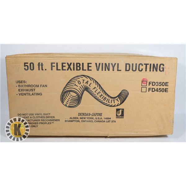 DUNDAS JAFINE 17FT. FLEXIBLE VINYL DUCTING FD350E