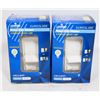 Image 1 : X2 LEVITON PRESET SLIDE DIMMER 6633-PLW