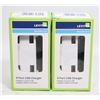 Image 1 : BUNDLE OF 2 LEVITON RESIDENTIAL 4 PORT USB CHARGER