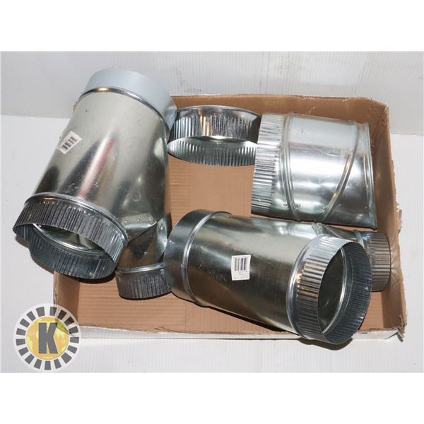 FLAT OF DUCTING JOINT PIECES INCLUDING