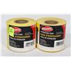 Image 1 : TWO 3" X 300' ATTENTION TAPE