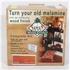 Image 1 : SAMAN WOOD EFFECT COMPLETE KIT (CHERRY WOOD COLOUR