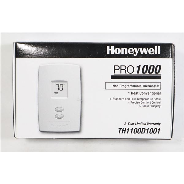 HONEYWELL PRO 1000 THERMOSTAT (NON PROGRAMMABLE)