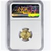 Image 2 : 2023 1/10oz G.B. Gold Â£10 NGC MS70 Q. Elizabeth I