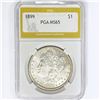 Image 1 : 1899 Morgan Silver Dollar PGA MS65