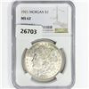 Image 1 : 1921 Morgan Silver Dollar NGC MS62