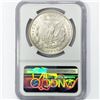 Image 2 : 1921 Morgan Silver Dollar NGC MS62