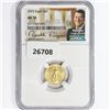 Image 1 : 2023 $5 1/10oz Reagan AGE NGC MS70
