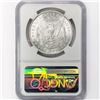 Image 2 : 1881 Morgan Silver Dollar NGC MS62