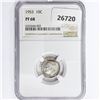 Image 1 : 1953 Roosevelt Dime NGC PF68