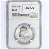 Image 1 : 1960 Franklin Half Dollar NGC PF67