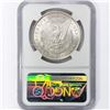 Image 2 : 1890 Morgan Silver Dollar NGC AU58