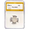 Image 1 : 1908-D Barber Dime PGA MS65