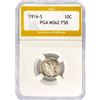Image 1 : 1916-S Mercury Silver Dime PGA MS62 FSB