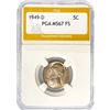 Image 1 : 1949-D Jefferson Nickel PGA MS67 FS