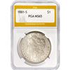 Image 1 : 1881-S Morgan Silver Dollar PGA MS65