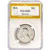 Image 1 : 1925 Vancouver Half Dollar PGA MS65