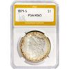 Image 1 : 1879-S Morgan Silver Dollar PGA MS65