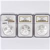 Image 1 : 2006 Set (3) NGC MS69