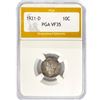 Image 1 : 1921-D Mercury Silver Dime PGA VF35