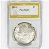 Image 1 : 1883 Morgan Silver Dollar PGA MS65