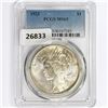 Image 1 : 1923 Silver Peace Dollar PCGS MS65