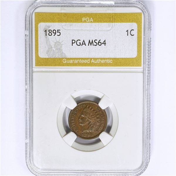 1895 Indian Head Cent PGA MS64