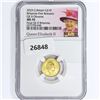 Image 1 : 2023 1/10oz G.B. Gold Â£10 NGC MS70 Q. Elizabeth I