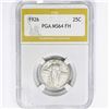 Image 1 : 1926 Standing Liberty Quarter PGA MS64 FH