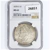Image 1 : 1878-S Morgan Silver Dollar NGC MS63