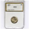 Image 1 : 1913 Buffalo Nickel PCI MS64 Type 1