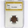 Image 1 : 1896 Indian Head Cent PGA MS64