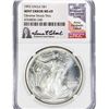 Image 1 : 1992 ASE Escobedo Signed NGC MS69 Struck Thru