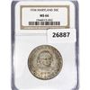 Image 1 : 1934 Maryland Half Dollar NGC MS66