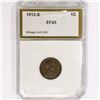 Image 1 : 1912-S Wheat Cent PCI EF45