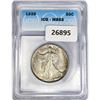 Image 1 : 1939 Walking Liberty Half Dollar ICG MS63