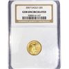 Image 1 : 2007 $5 1/10oz American Gold Eagle NGC GEM UNC