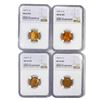 Image 1 : 1947-S Set (4) Wheat Cent NGC MS66 RD