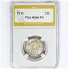 Image 1 : 1930 Standing Liberty Quarter PGA MS66 FH
