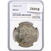 Image 1 : 1890-O Morgan Silver Dollar NGC MS62