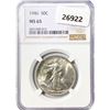 Image 1 : 1946 Walking Liberty Half Dollar NGC MS65