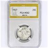 Image 1 : 1927 Standing Liberty Quarter PGA MS62 80% FH